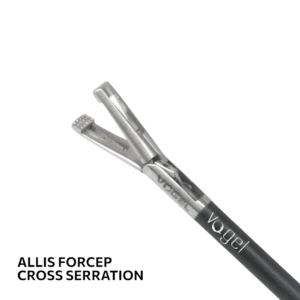 Laparoscopy Allis Forceps - Cross Serration