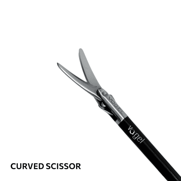 Laparoscopy Curved Scissor