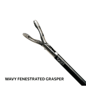 Laparoscopy Wavy Fenestrated Grasper