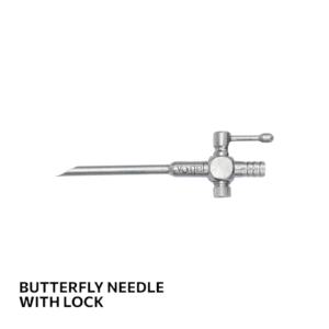 Butterfly Needle With Lock