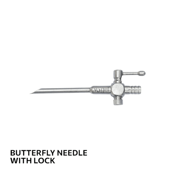 Butterfly Needle With Lock